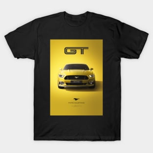 Ford Mustang GT Triple Yellow T-Shirt